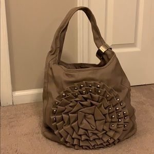 Grey purse